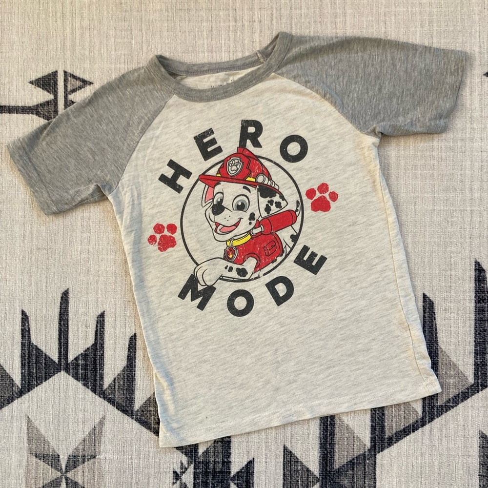 🔺3/$15 Marshall Paw Patrol Hero Mode Shirt, 6